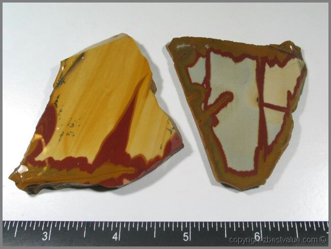 zbv  Superb Owyhee Jasper Rough Slabs  